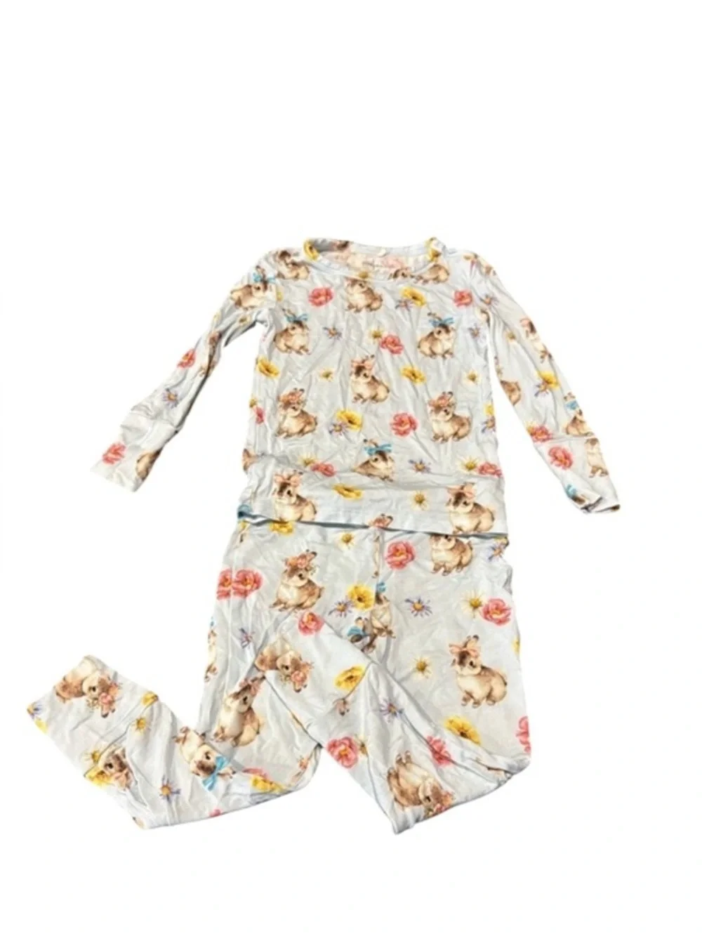 Posh Peanut Tinsley Jane Long Sleeve Pajama - 2T